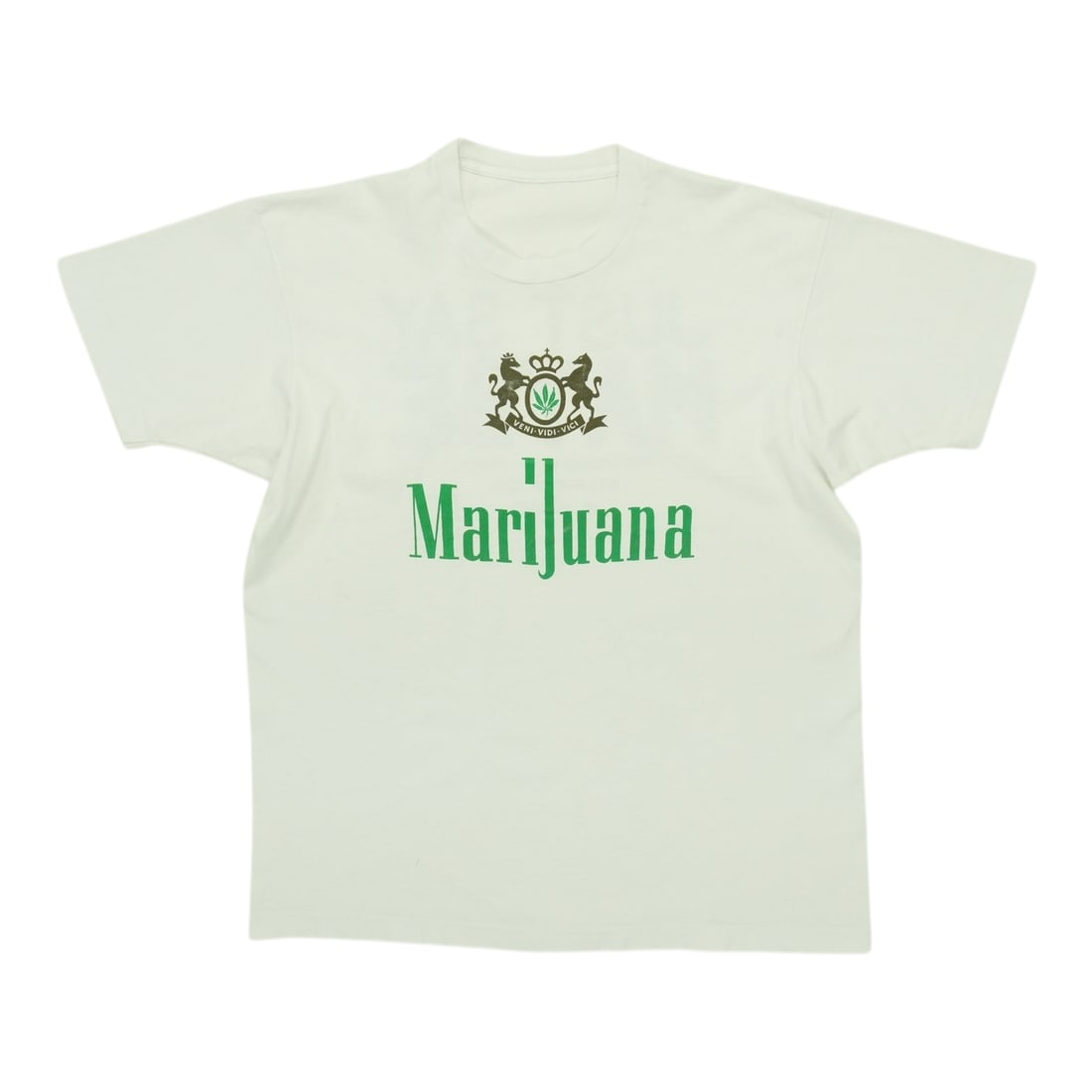 Vintage 1991 Just Say Maybe Marijuana Graphic Cotton T-Shirt (1 of 6)
