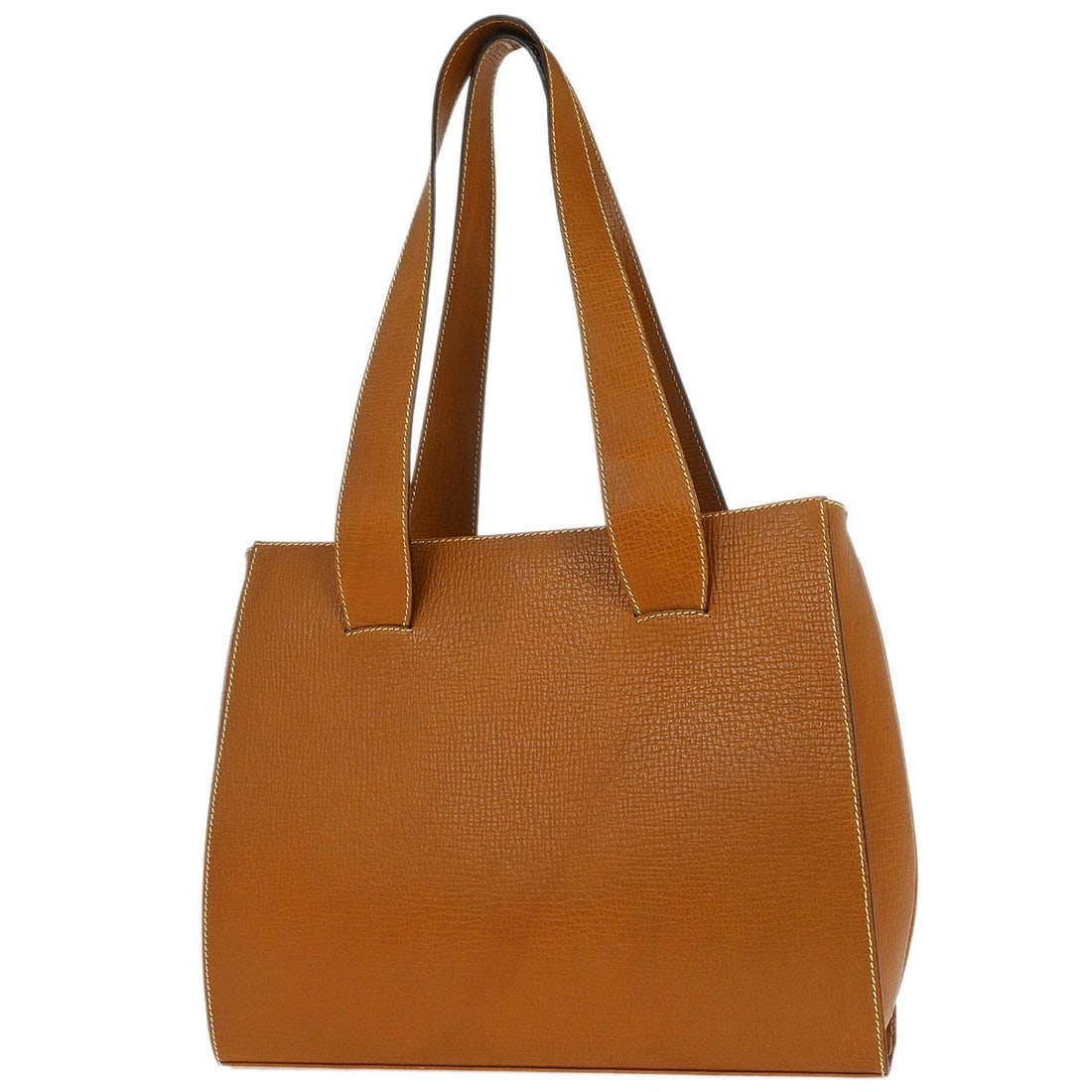 Loewe Anagram Brown Leather Tote with Drawstring - 2