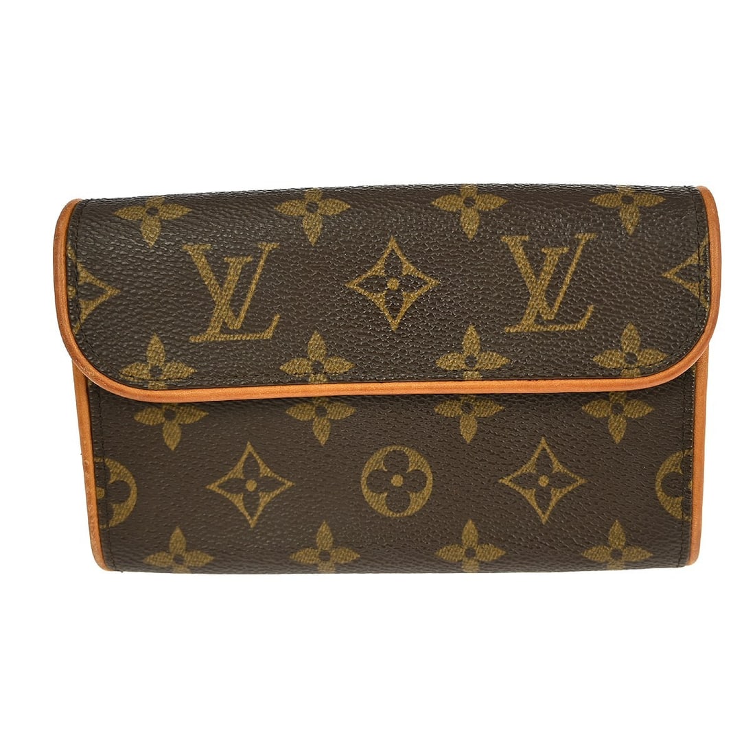 Louis Vuitton Pochette Florentine Monogram Canvas Small Bum Bag M51855: Louis Vuitton Pochette Florentine Monogram Canvas Small Bum Bag M51855 This Louis Vuitton Pochette Florentine bum bag features the iconic Monogram canvas leather exterior with brown leather adjustable