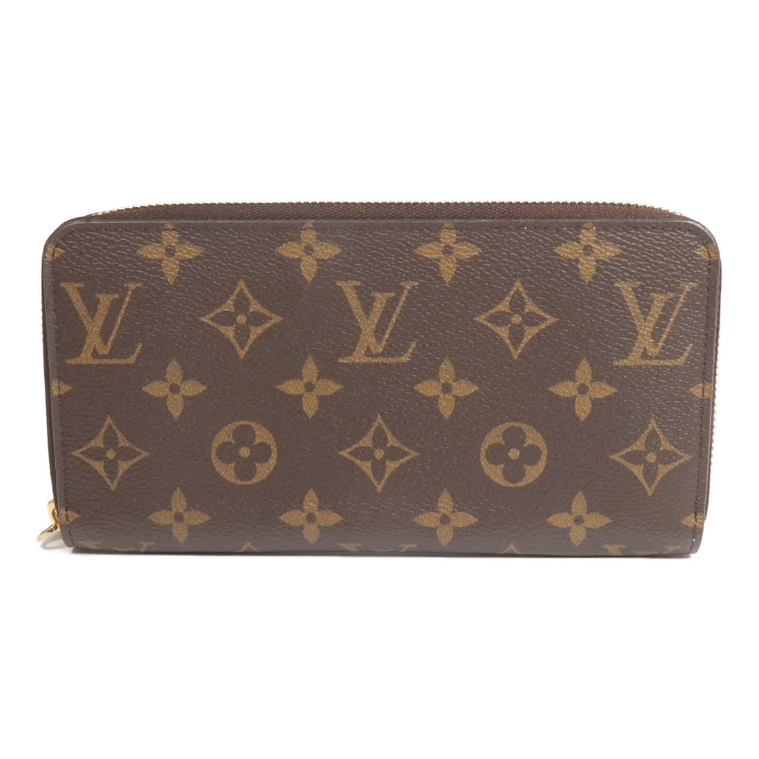 Louis Vuitton Monogram Zippy Long Wallet Brown PVC Canvas Gold Hardware: Louis Vuitton Monogram Zippy Long Wallet Brown PVC Canvas Gold Hardware This Louis Vuitton Zippy long wallet features a brown monogram PVC coated canvas exterior and is designed for women. It offers a