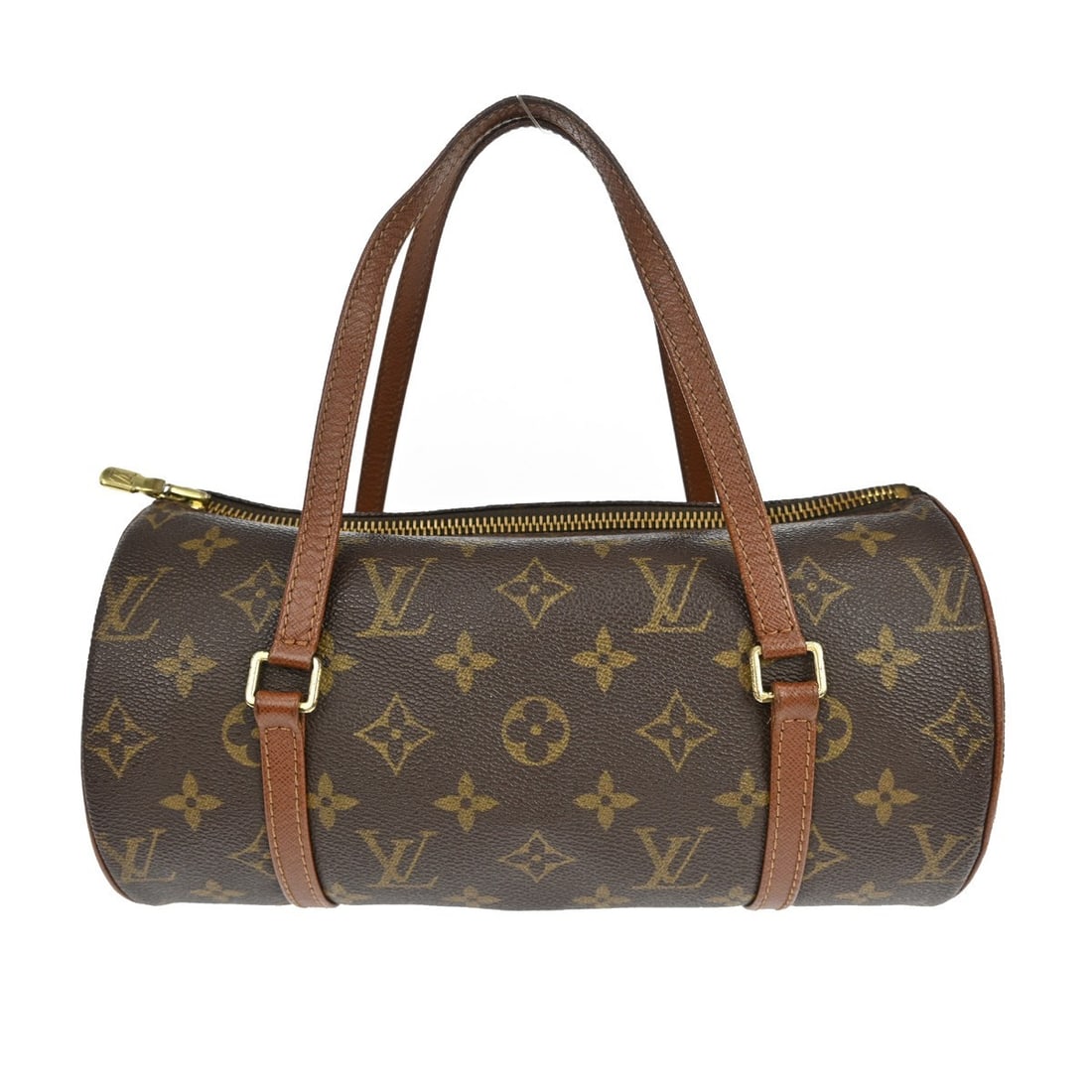 Louis Vuitton Papillon 26 Monogram Canvas Vintage Top Handle Bag: Louis Vuitton Papillon 26 Monogram Canvas Vintage Top Handle Bag This vintage Louis Vuitton Papillon 26 handbag features the iconic monogram canvas leather exterior and double handles for easy carryin