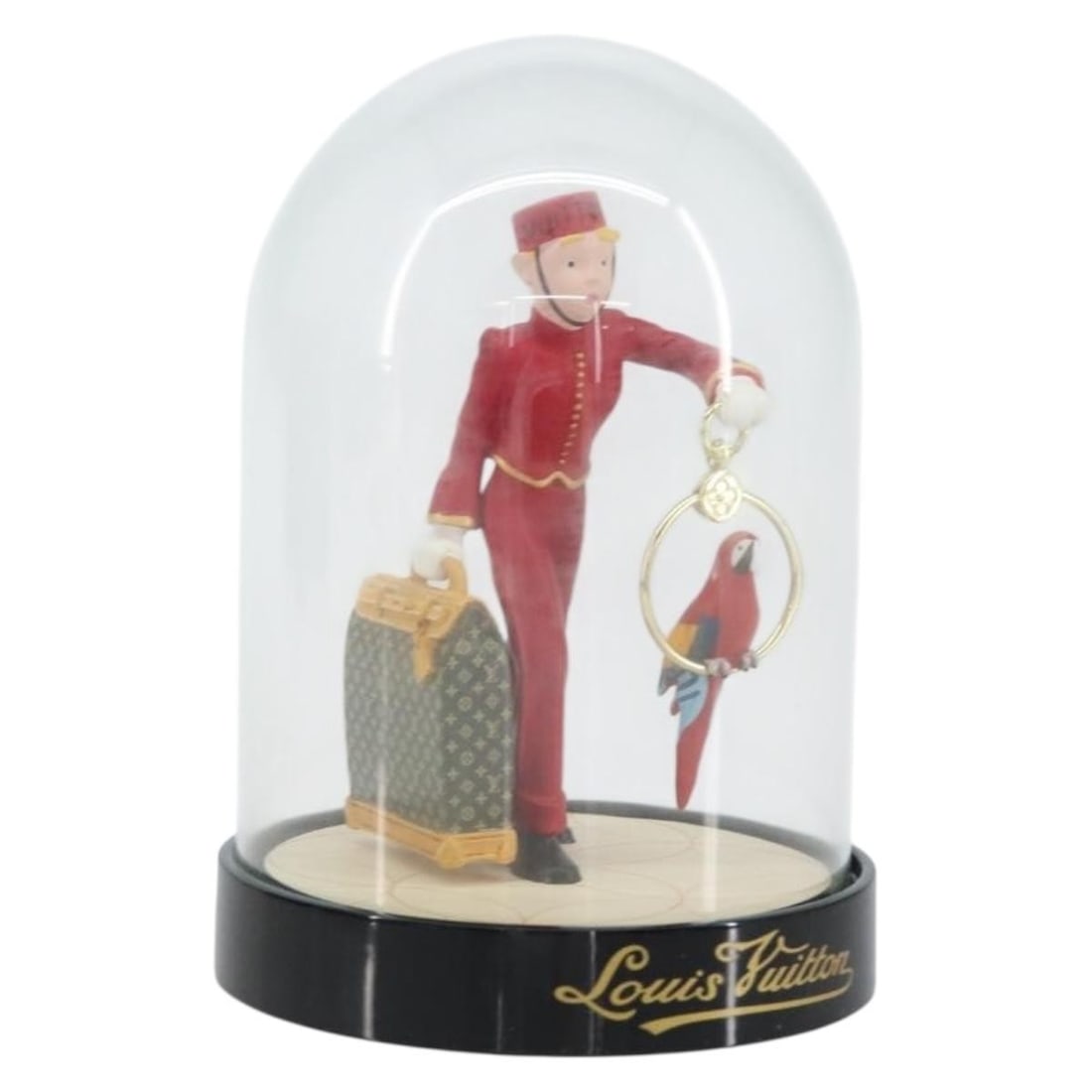 LOUIS VUITTON Limited Edition Bellboy Snow Globe M99551 Clear Glass (1 of 13)
