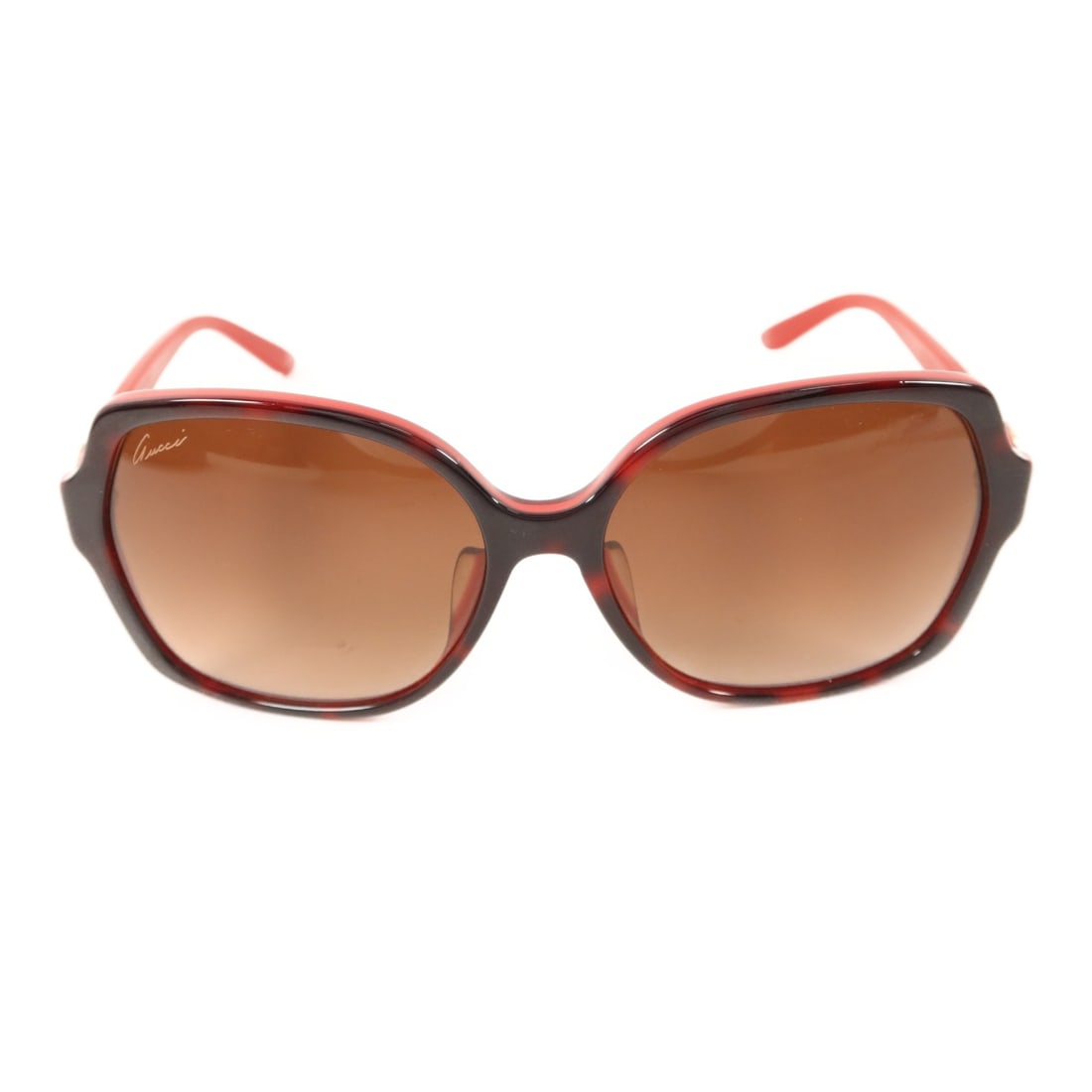 Red Frame GG3595F Sunglasses by Gucci for Women: Red Frame GG3595F Sunglasses by Gucci for Women These GUCCI GG3595/F/S sunglasses feature a bold red frame and are designed for women. Expertly crafted in Italy, these sunglasses offer both style and 