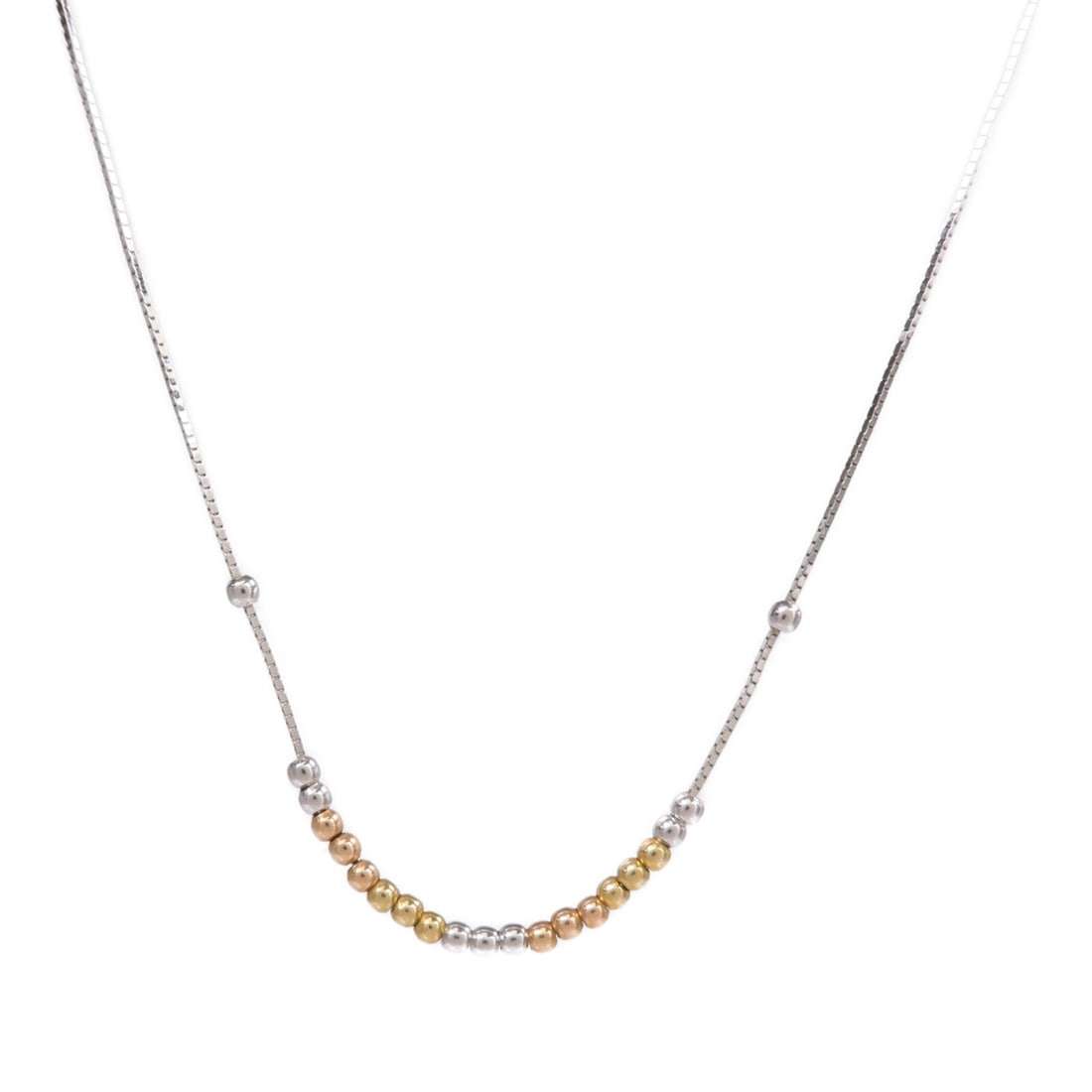 Multicolor Gold Tone Women's Necklace by JEWELRY Brand: Multicolor Gold Tone Women's Necklace by JEWELRY Brand This women's necklace features a gold-tone design crafted from unspecified materials. It is styled as a regular size necklace with no main stone,
