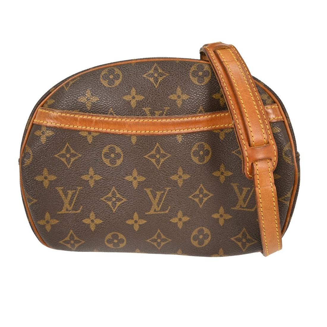 Louis Vuitton Blois Monogram Canvas Medium Crossbody Bag M51221: Louis Vuitton Blois Monogram Canvas Medium Crossbody Bag M51221 This Louis Vuitton Monogram Blois crossbody bag features the iconic monogram canvas leather exterior and a medium-sized, structured silh