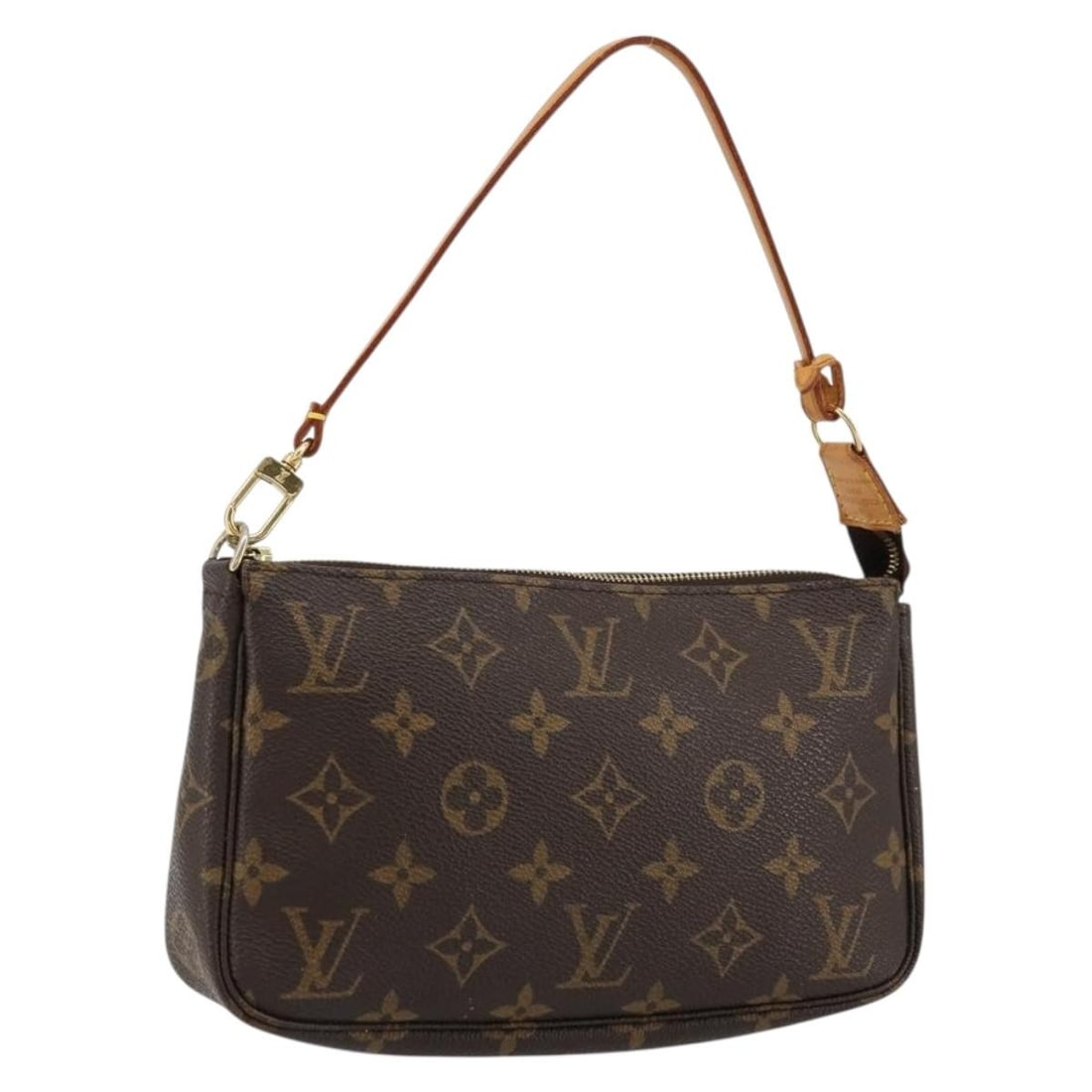 Louis Vuitton Monogram Canvas Pochette Accessoires M51980 Pouch: Louis Vuitton Monogram Canvas Pochette Accessoires M51980 Pouch This Louis Vuitton Monogram Pochette Accessoires Pouch (model M51980) features the iconic monogram canvas exterior and is designed for w