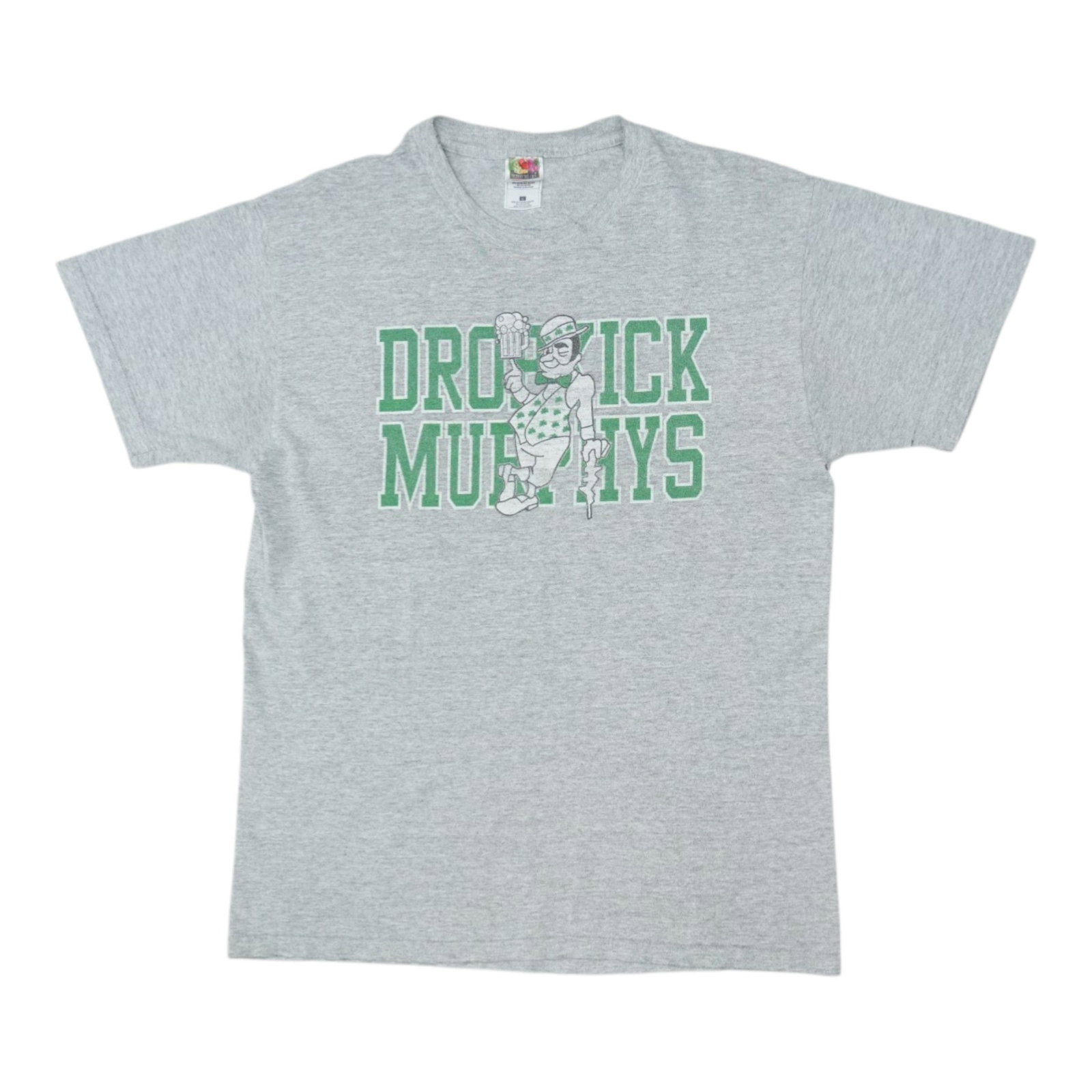Vintage 2000s Grey Blend Dropkick Murphys Band Shirt Large (1 of 8)