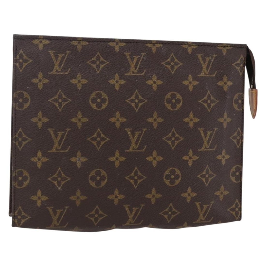 LOUIS VUITTON Monogram Poche Toilette 26 Pouch M47542 Authentic: LOUIS VUITTON Monogram Poche Toilette 26 Pouch M47542 Authentic Introducing the LOUIS VUITTON Monogram Poche Toilette 26 Pouch, a stylish and practical accessory crafted from premium Monogram Canvas. 