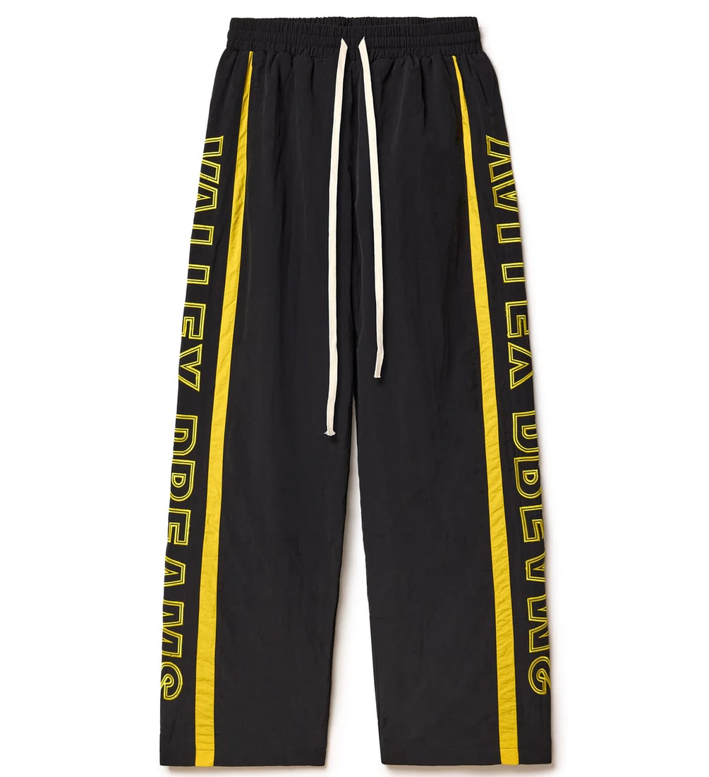 Large Black Nylon Killroy Athletic Pants by Vale (1 of 1)