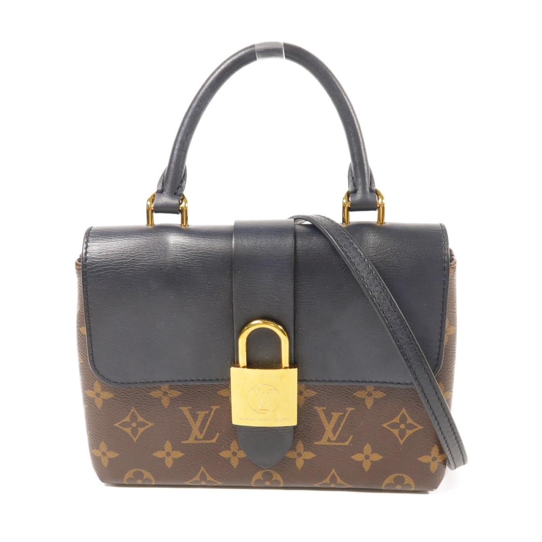 Louis Vuitton Locky BB Brown Monogram Canvas Shoulder Bag: Louis Vuitton Locky BB Brown Monogram Canvas Shoulder Bag This Louis Vuitton Locky BB 2-way shoulder handbag features the brand's signature PVC coated canvas in brown, offering both durability and a c