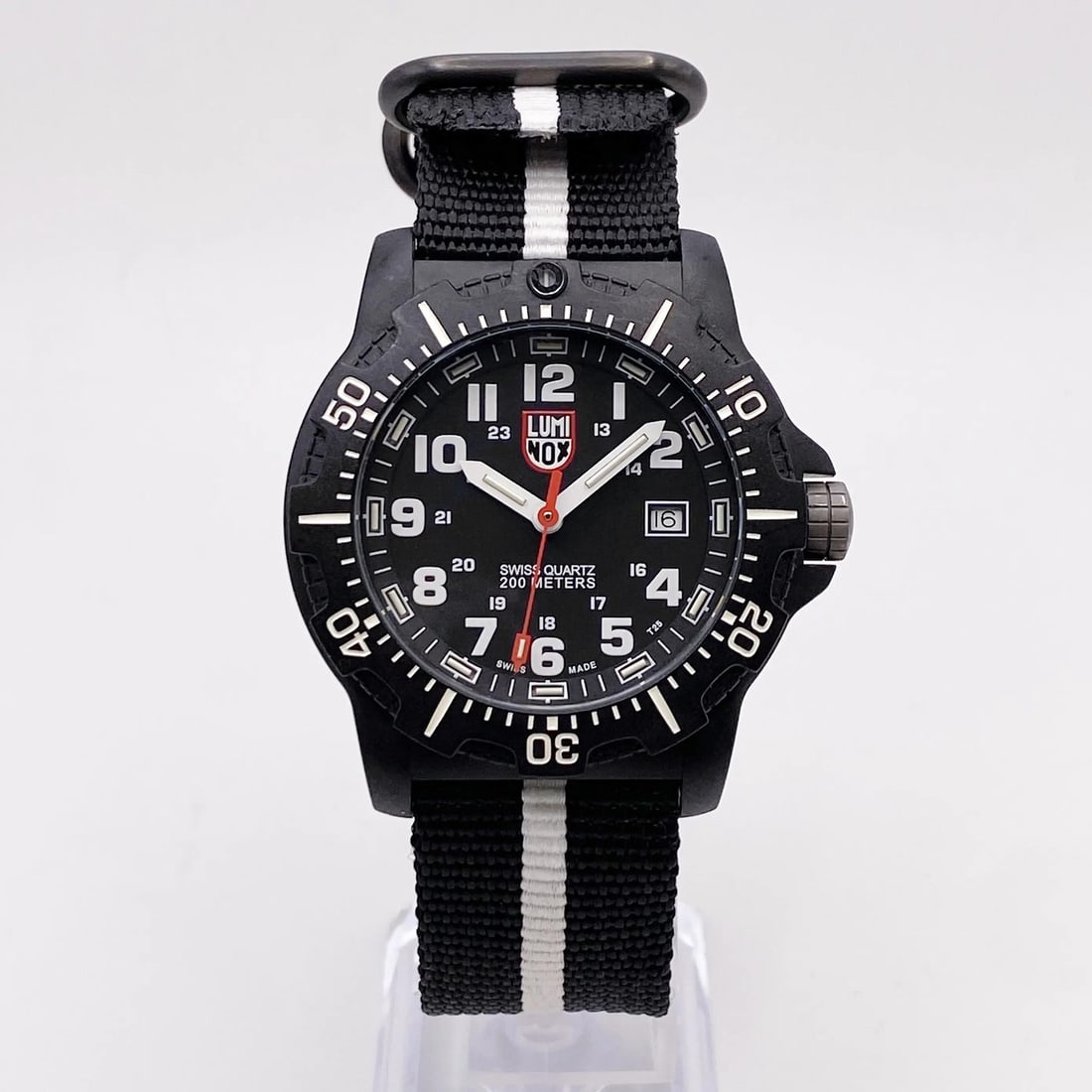 Luminox Black Ops 45mm Diver Military Quartz Watch XL.8801: Luminox Black Ops 45mm Diver Military Quartz Watch XL.8801 Introducing the Luminox Black Ops 45mm Quartz Watch, designed for those who seek a reliable and stylish timepiece. This wristwatch features a