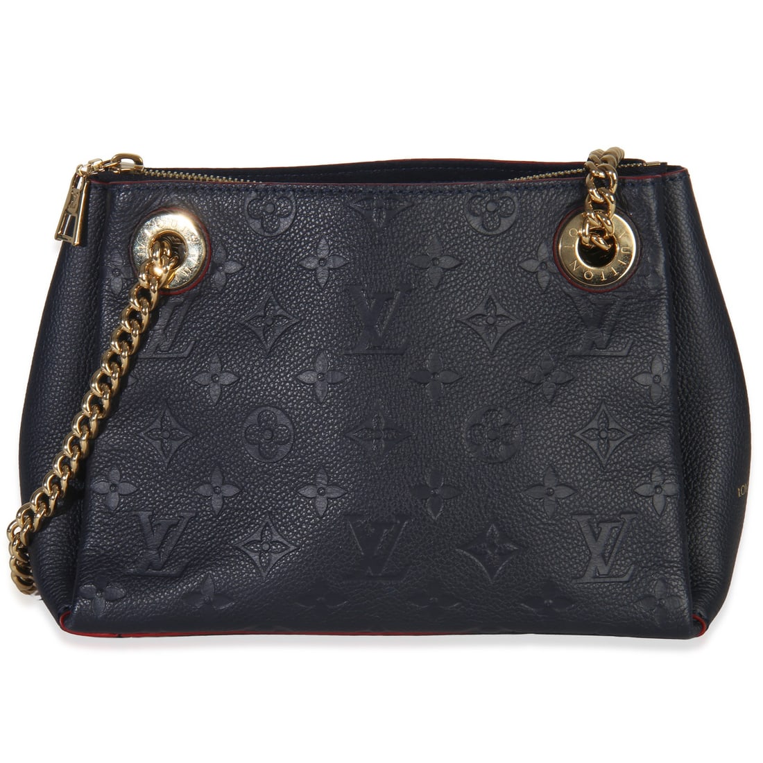 Louis Vuitton Surene BB Shoulder Bag in Blue Empreinte Leather: Louis Vuitton Surene BB Shoulder Bag in Blue Empreinte Leather This Louis Vuitton Empreinte Marine Rouge Surene BB is a stylish shoulder bag crafted from blue leather with gold-tone hardware. Featurin