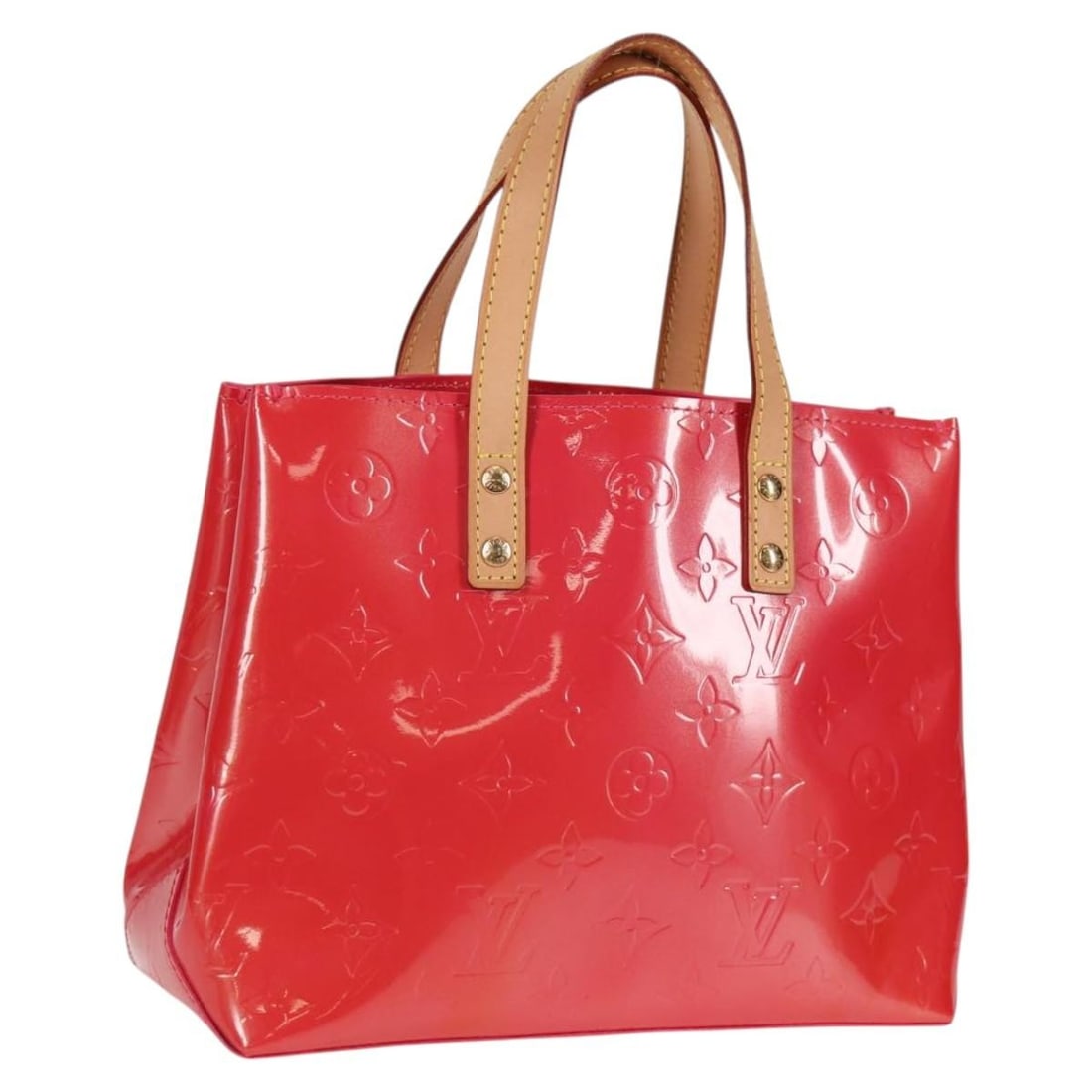 Louis Vuitton Reade PM Monogram Vernis Patent Leather Handbag Fran Boise: Louis Vuitton Reade PM Monogram Vernis Patent Leather Handbag Fran Boise This Louis Vuitton Monogram Vernis Reade PM handbag features a stylish patent leather exterior in the color Fran Boise. Designe