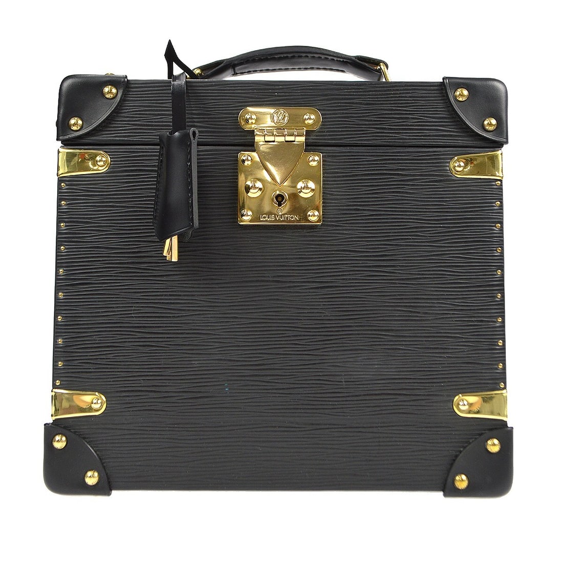 Louis Vuitton Epi Leather Boite Flaconnier Perfume Trunk Handbag Black (1 of 11)
