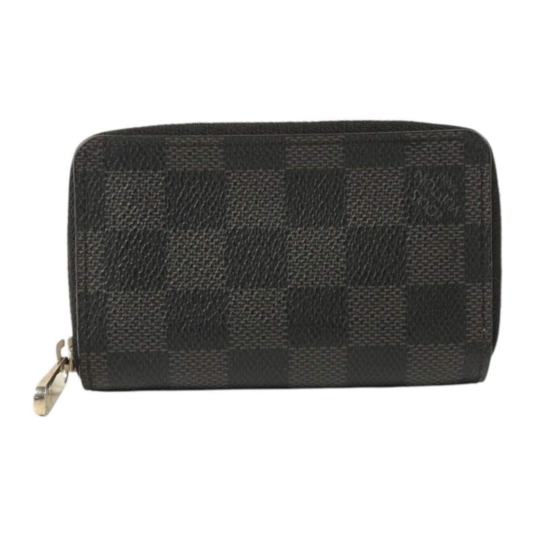 Louis Vuitton Damier Graphite Black Zippy Coin Purse: Louis Vuitton Damier Graphite Black Zippy Coin Purse This Louis Vuitton Zippy Coin Purse features the iconic Damier Graphite canvas in black. Crafted from PVC coated canvas, this compact accessory is 