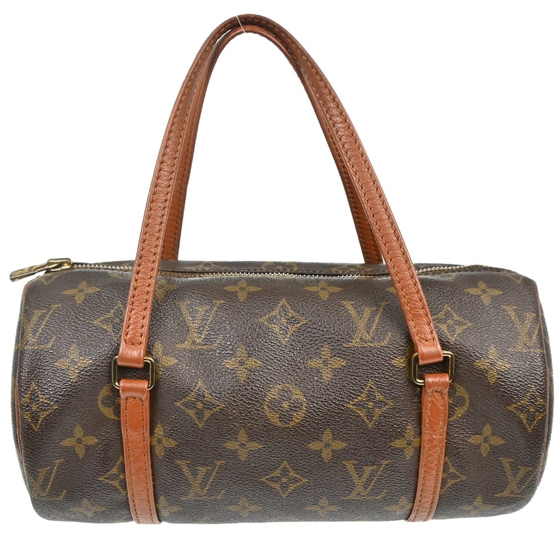 Louis Vuitton Papillon 26 Monogram Canvas Vintage Top Handle Bag: Louis Vuitton Papillon 26 Monogram Canvas Vintage Top Handle Bag This Louis Vuitton Papillon 26 handbag is a vintage top handle bag featuring the iconic Monogram canvas leather exterior and double han