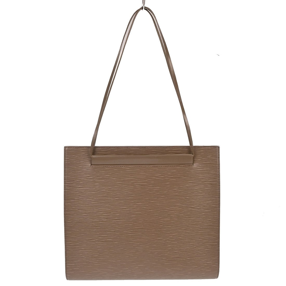 Louis Vuitton Saint-Tropez Epi Grey Leather Shoulder Tote Bag: Louis Vuitton Saint-Tropez Epi Grey Leather Shoulder Tote Bag This Louis Vuitton Epi Saint-Tropez M5246C tote bag is crafted from signature Epi monogram canvas leather in grey with matching leather sh