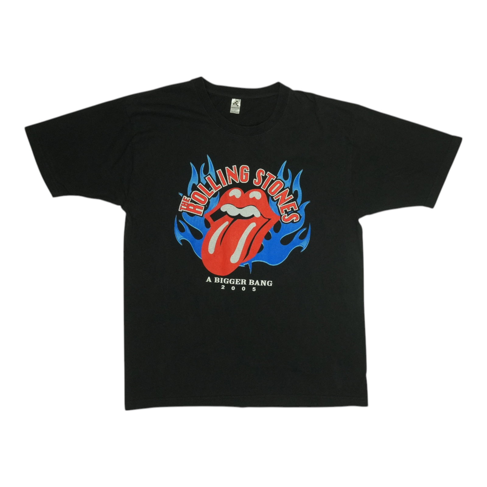 Vintage 2005 Bigger Bang Tour Rolling Stones Black Cotton Concert Shirt: Vintage 2005 Bigger Bang Tour Rolling Stones Black Cotton Concert Shirt This is an original vintage 2005 Rolling Stones Bigger Bang Tour shirt featuring front and back graphics. The shirt is made from