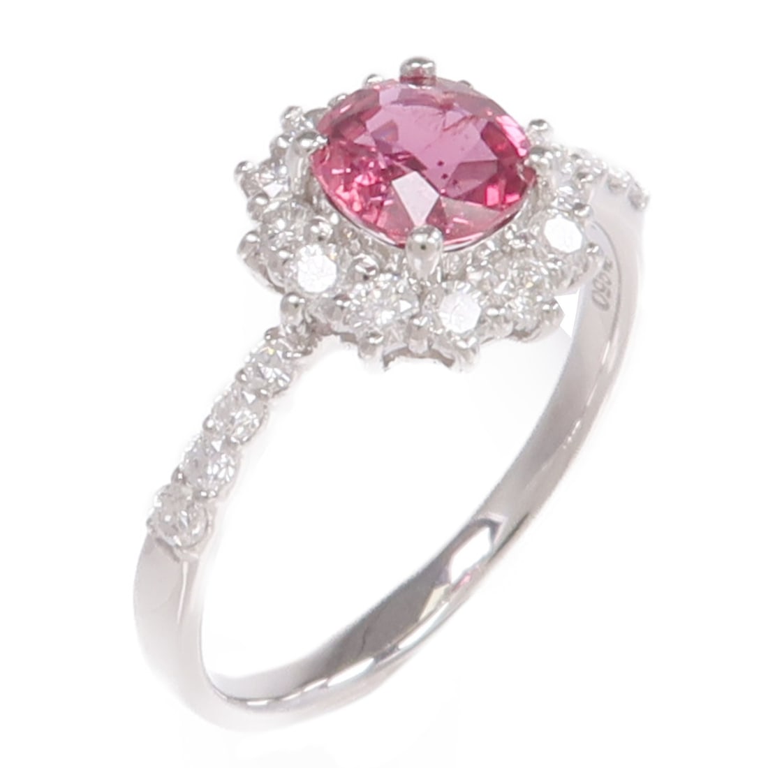 Pt950 Platinum Ruby Ring US 6.75 JEWELRY: Pt950 Platinum Ruby Ring US 6.75 JEWELRY This elegant women's ring features a striking red ruby as the main stone, set in high-quality PT950 platinum. Designed in a classic style, the ring is sized at