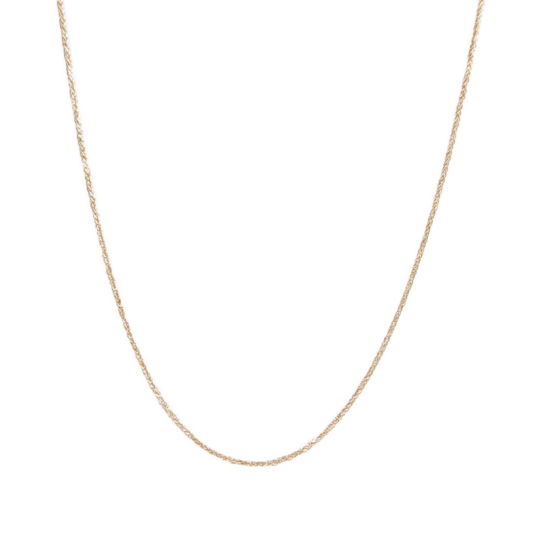 Women's 18K Yellow Gold Necklace by JEWELRY: Women's 18K Yellow Gold Necklace by JEWELRY This women's necklace is crafted from 18K yellow gold and features a classic design without a main stone. Made in Hong Kong, it offers a refined touch suita
