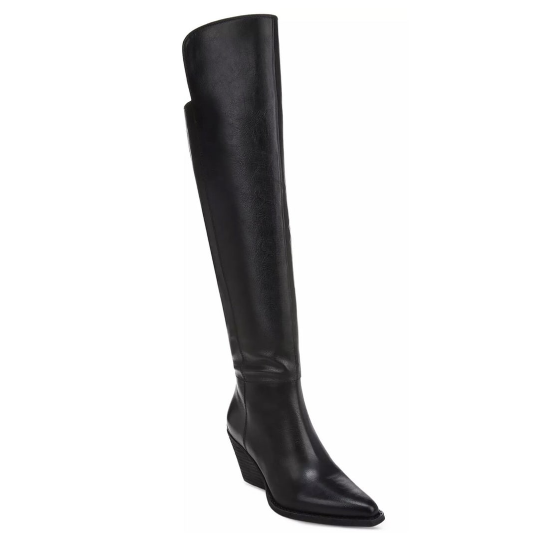 Zodiac Women's Ronson Black Over-the-Knee Western Boots 8M (1 of 7)