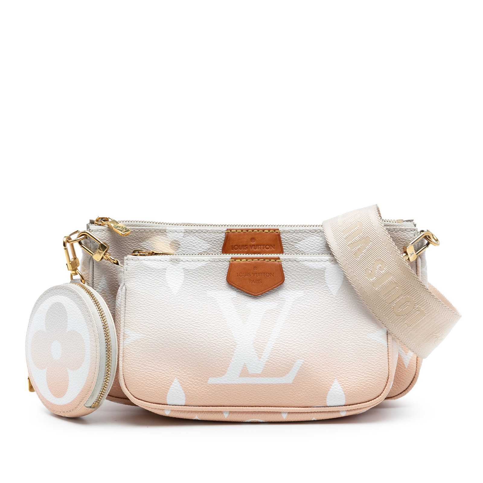 Louis Vuitton By The Pool Monogram Multi Pochette Bag with Removable Coin Pouch (1 of 7)