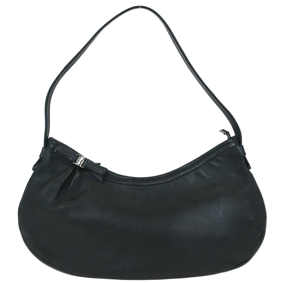 Salvatore Ferragamo Black Vara Bow Leather Handbag Italy: Salvatore Ferragamo Black Vara Bow Leather Handbag Italy Elevate your casual style with this Salvatore Ferragamo Black Vara Bow Handbag, a sophisticated accessory crafted from luxurious leather. This 