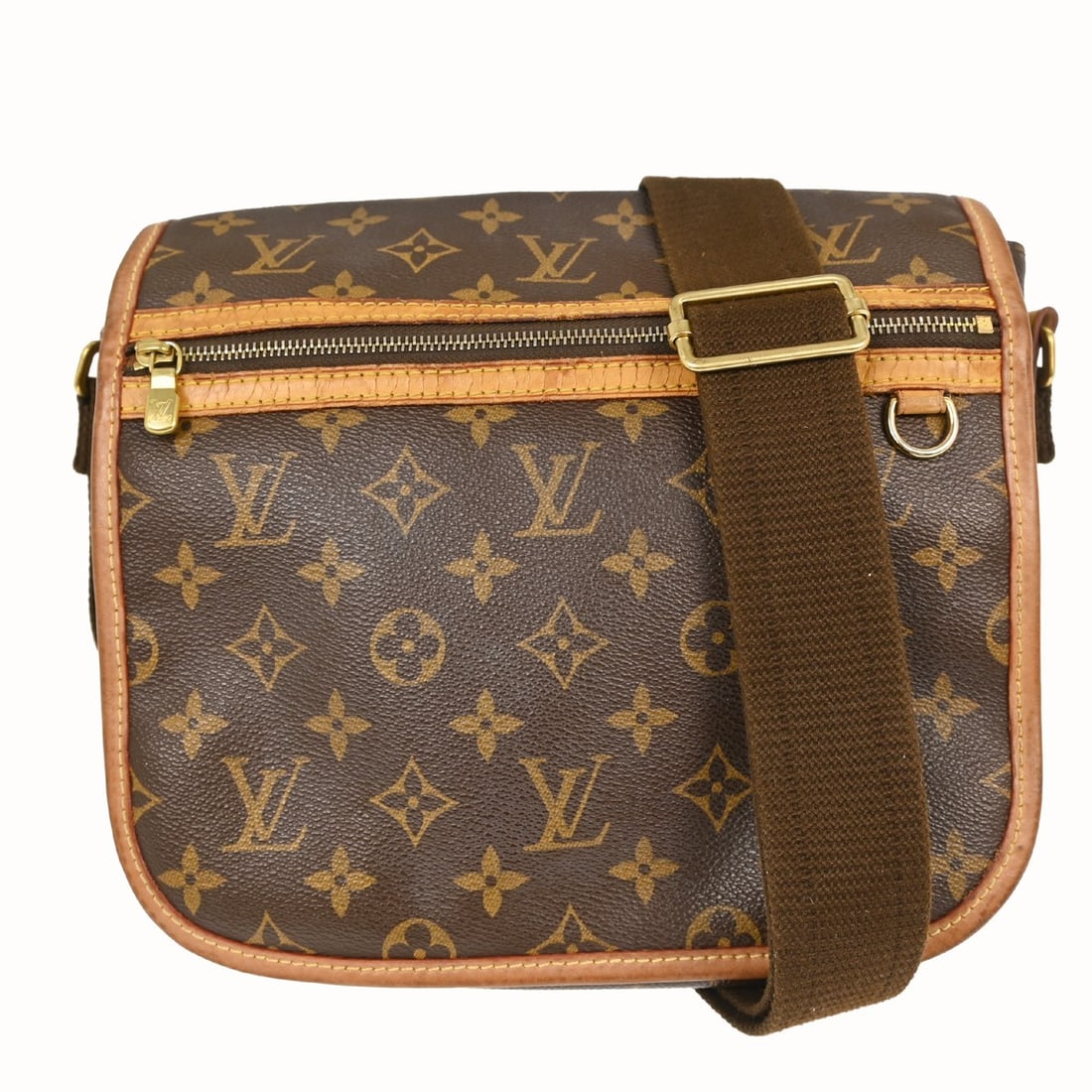 Louis Vuitton Bosphore PM Monogram Canvas Messenger Crossbody Bag M40106: Louis Vuitton Bosphore PM Monogram Canvas Messenger Crossbody Bag M40106 This Louis Vuitton Bosphore PM messenger shoulder bag features the iconic Monogram canvas leather exterior with brown crossbody