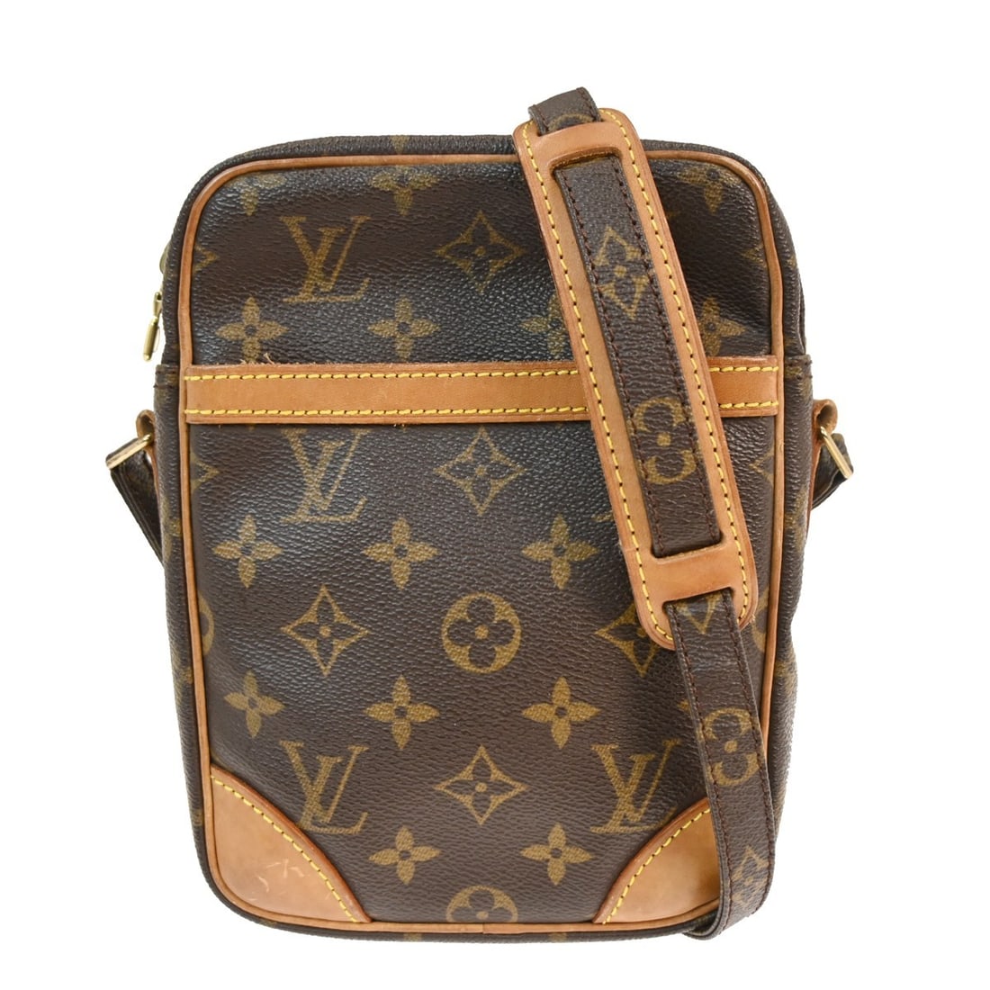 Louis Vuitton Danube Monogram Canvas Crossbody Shoulder Bag M45266 (1 of 13)