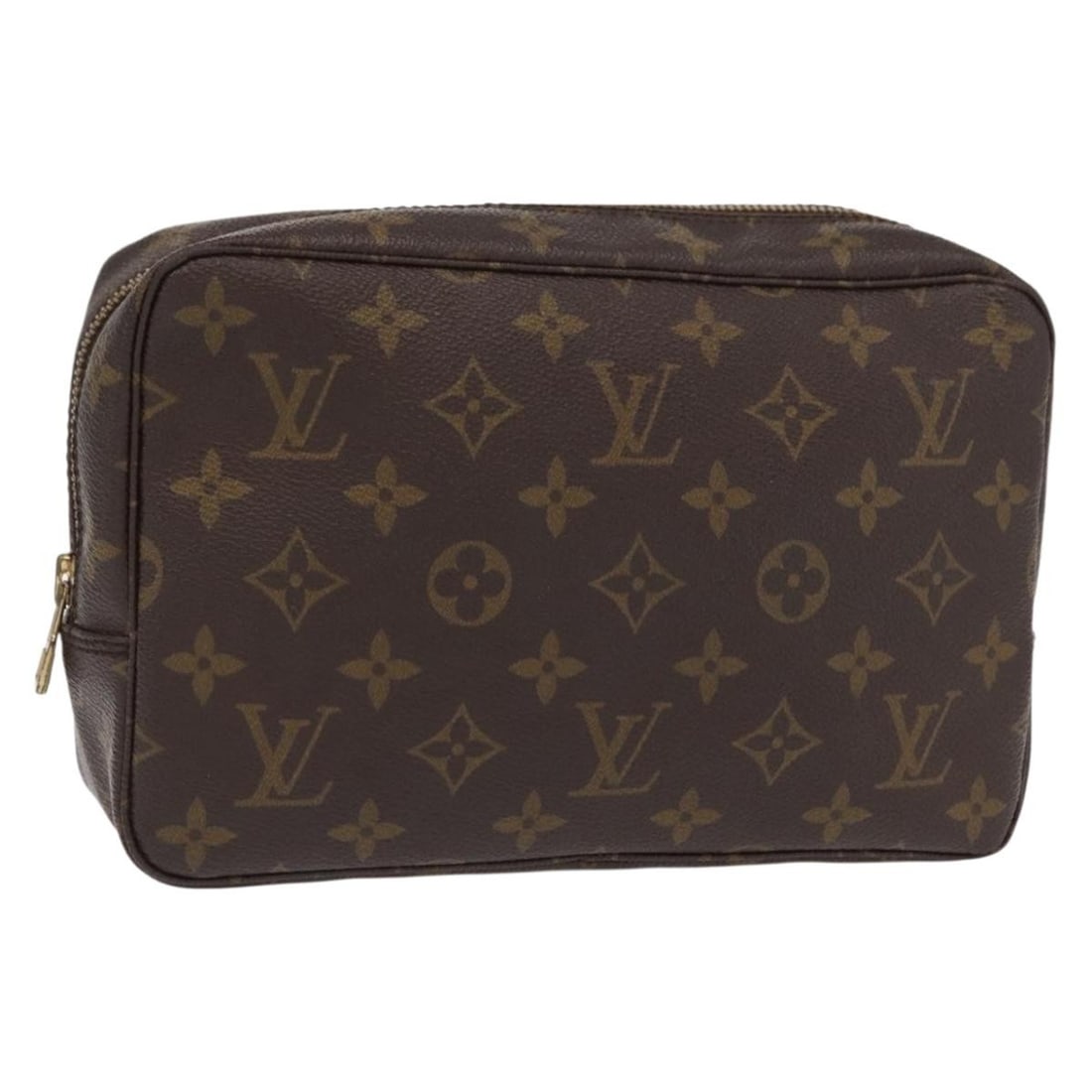 LOUIS VUITTON Monogram Trousse Toilette 23 Clutch Bag M47524 Auth: LOUIS VUITTON Monogram Trousse Toilette 23 Clutch Bag M47524 Auth This LOUIS VUITTON Monogram Trousse Toilette 23 Clutch Bag, model M47524, is a stylish accessory that showcases the iconic Monogram Ca
