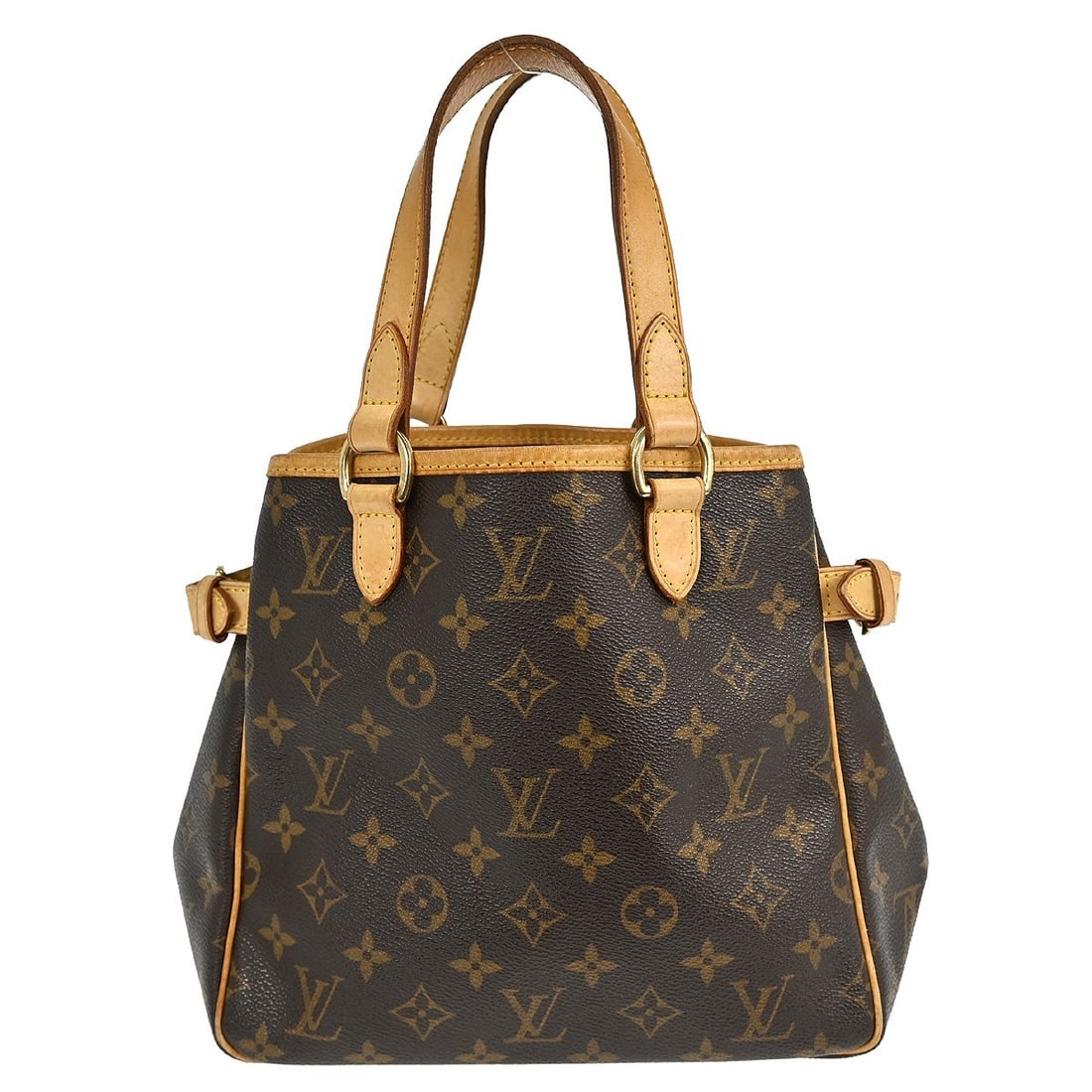Louis Vuitton Batignolles Monogram Canvas Tote Bag M51156 Brown Medium: Louis Vuitton Batignolles Monogram Canvas Tote Bag M51156 Brown Medium This Louis Vuitton Batignolles tote handbag features the iconic monogram canvas leather exterior with double beige handles and a 