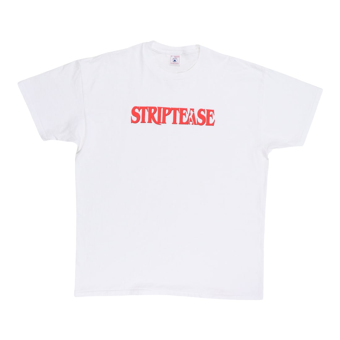 Vintage 1996 Striptease Film Promotional White Cotton T-Shirt Extra Large (1 of 4)