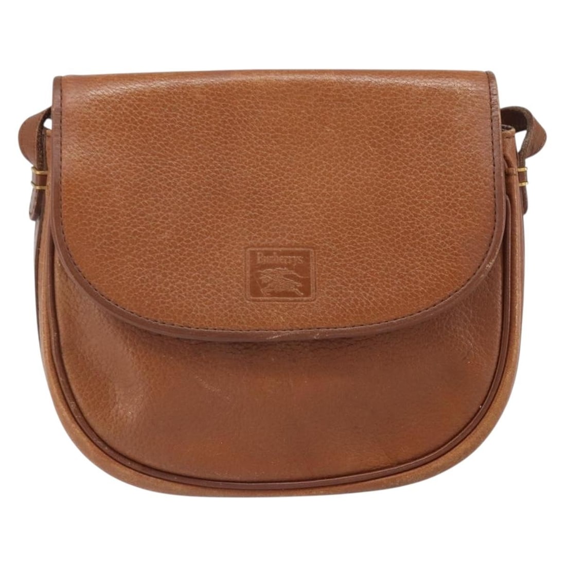 Brown Leather Burberry Vintage Shoulder Handbag 20cm by 16cm by 3cm: Brown Leather Burberry Vintage Shoulder Handbag 20cm by 16cm by 3cm This Burberry vintage shoulder bag is crafted from brown leather with a classic design suitable for women. It features metal fitting