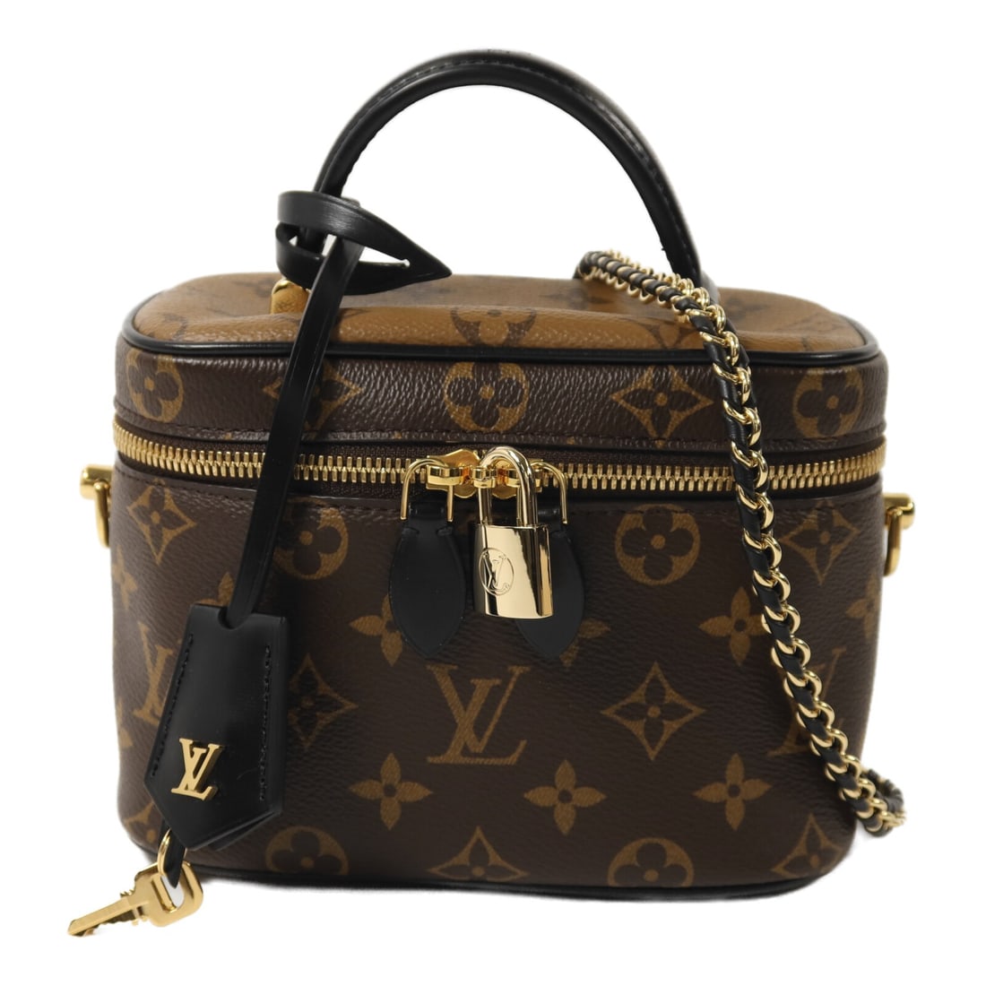 Louis Vuitton Monogram Reverse Vanity PM Shoulder Bag with Gold Hardware (1 of 16)