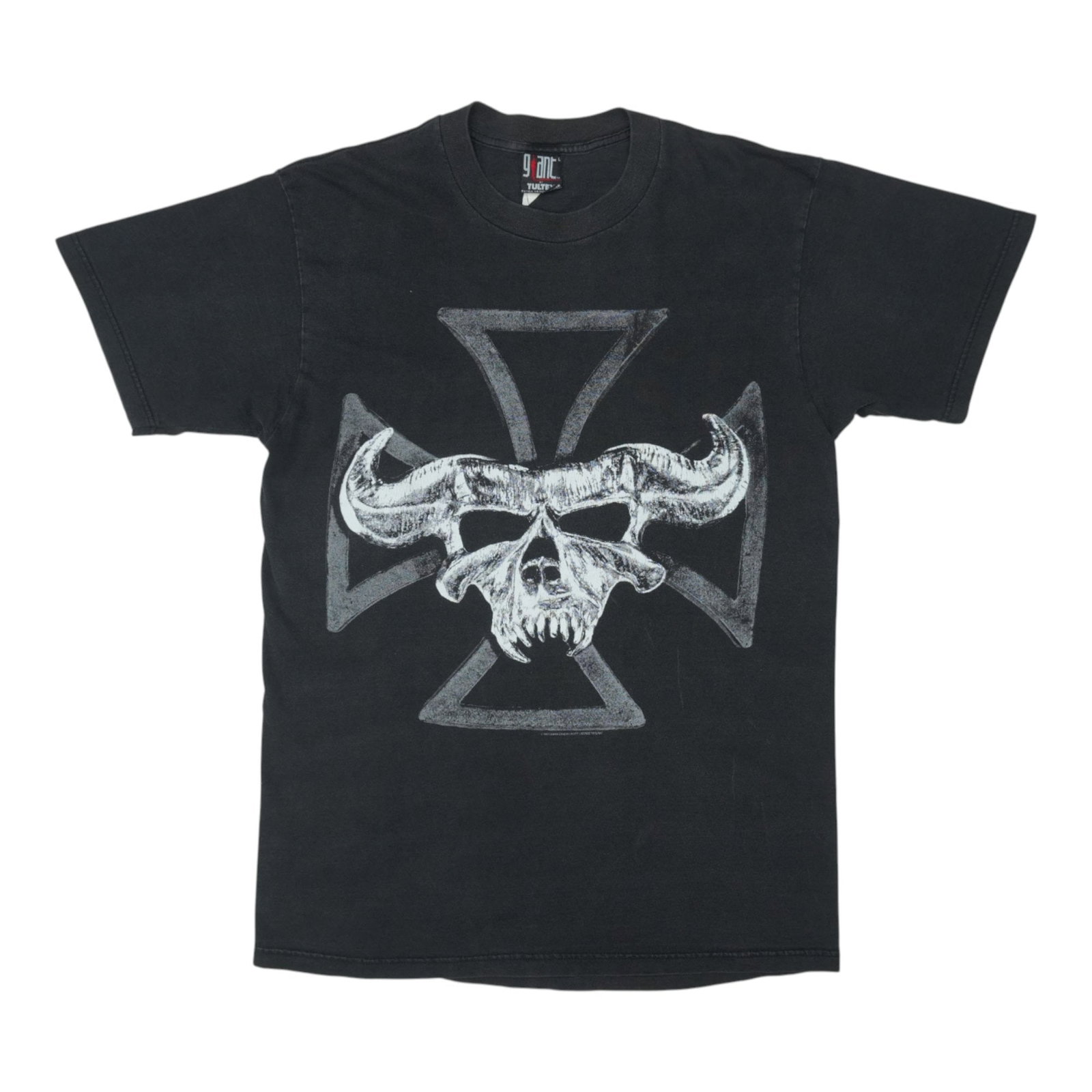 Vintage 1992 Danzig Thrall Demon-SweatLive Black Cotton Band Shirt (1 of 6)