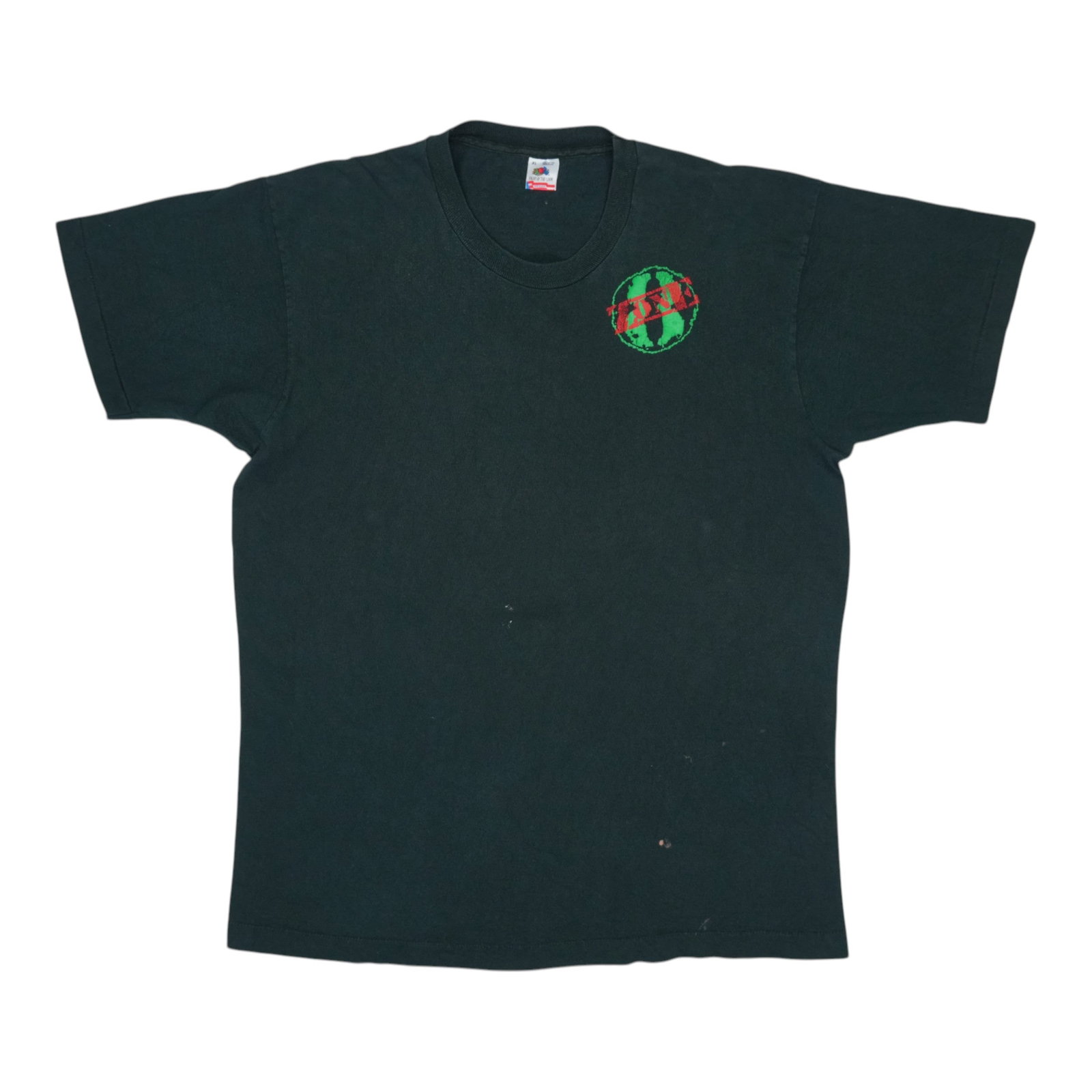 Vintage 1990s 8 Zone New Beat Generation Cotton Shirt Black XL (1 of 8)