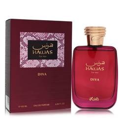 Hawas Diva Eau De Parfum Spray By Rasasi: Hawas Diva Eau De Parfum Spray By Rasasi Hawas Diva Perfume by Rasasi Size: 3.38 oz Eau De Parfum Spray PLEASE NOTE: Framed, Large, or heavy items do not have shipping costs included. The exact shippi