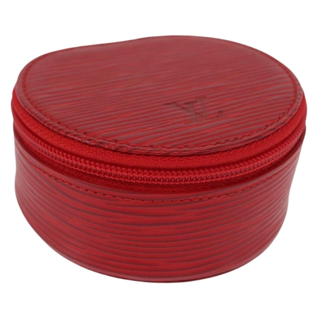 Red Epi Leather Ecrin Bijou 8 Jewelry Box by Louis Vuitton M48227: Red Epi Leather Ecrin Bijou 8 Jewelry Box by Louis Vuitton M48227 This Louis Vuitton Epi Ecrin Bijou 8 jewelry box is crafted from durable red Epi leather and features a structured compact design. Mad