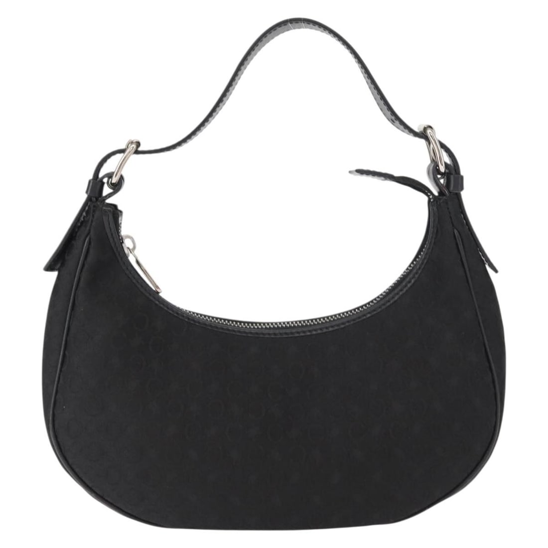 Celine Ava Black Macadam Canvas Shoulder Bag 25cm: Celine Ava Black Macadam Canvas Shoulder Bag 25cm The Celine Ava Bag features a Macadam canvas design in black, crafted for women. This pre-owned bag is in good condition, with minor signs of use incl