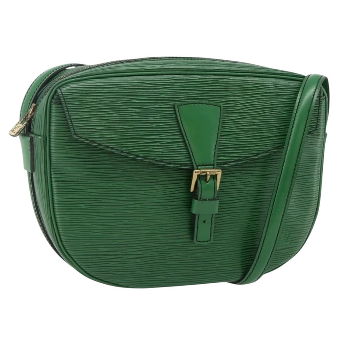 Louis Vuitton Jeune Fille MM Epi Leather Green Shoulder Bag M52154 (1 of 18)