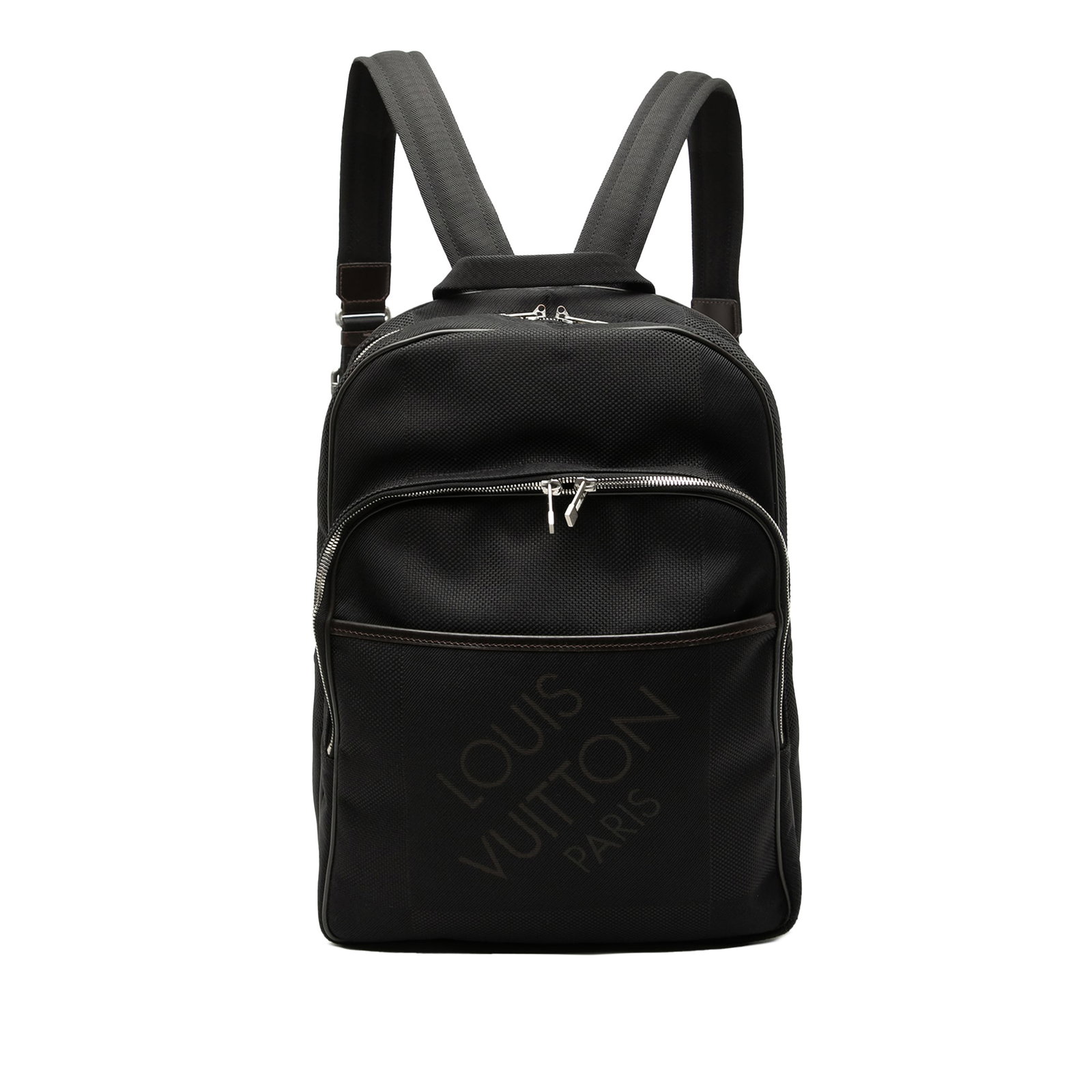 Louis Vuitton Neo Bongo Black Fabric Backpack with Adjustable Straps (1 of 9)