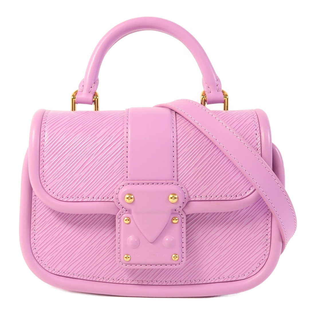 LOUIS VUITTON Hide And Seek 2 Way Shoulder Bag Epi Purple (1 of 15)