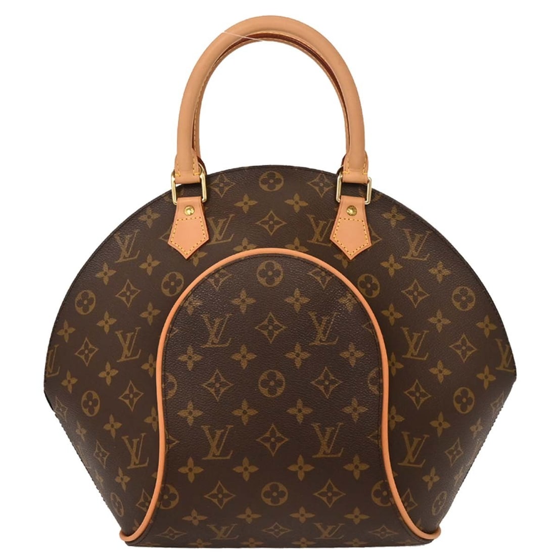 Louis Vuitton Monogram Ellipse MM Handbag M51126 Brown Canvas: Louis Vuitton Monogram Ellipse MM Handbag M51126 Brown Canvas The Louis Vuitton Monogram Ellipse MM Handbag is a stylish and versatile accessory that combines luxury with practicality. This large hand