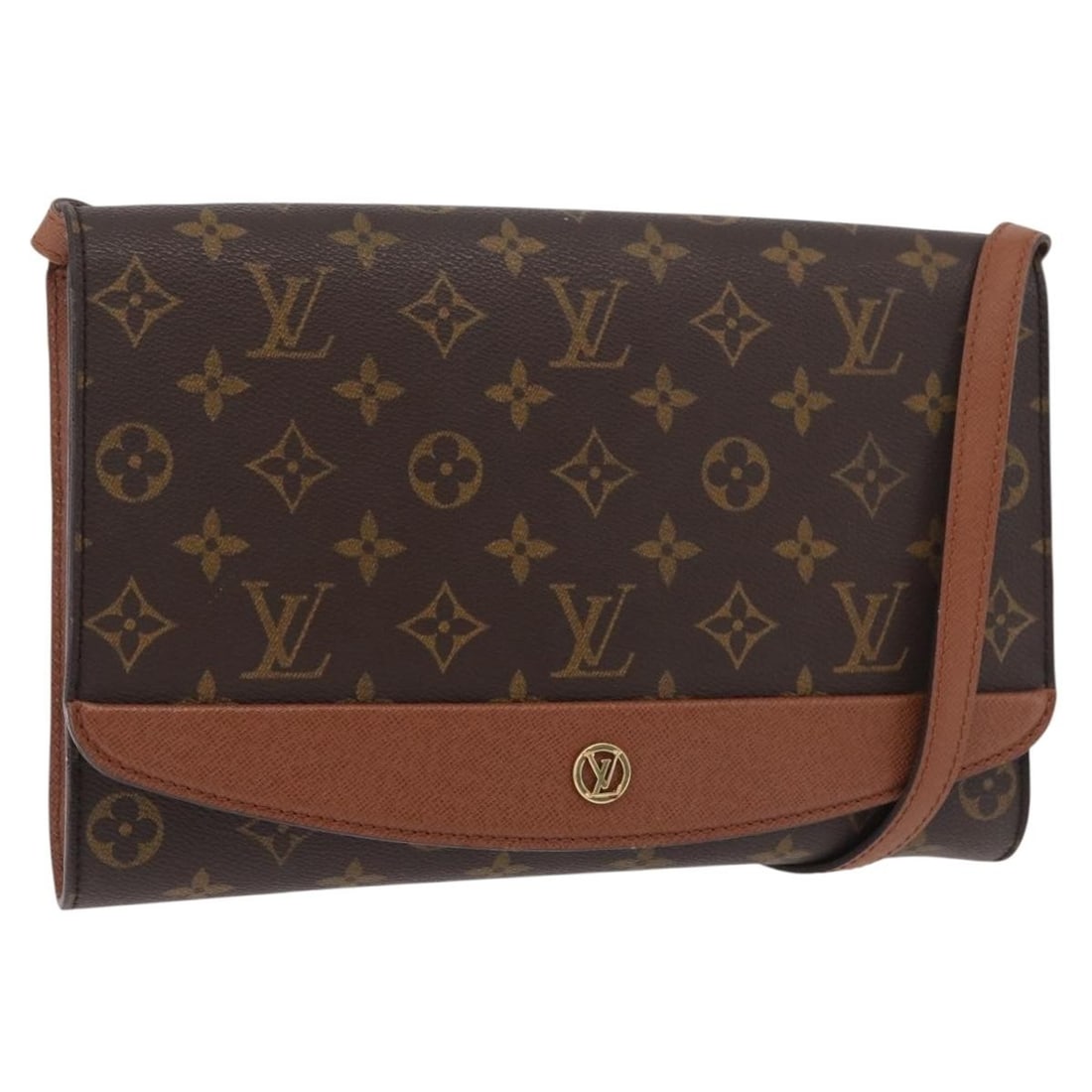 Louis Vuitton Bordeaux Monogram Canvas Shoulder Bag M51797: Louis Vuitton Bordeaux Monogram Canvas Shoulder Bag M51797 This LOUIS VUITTON Monogram Bordeaux 27 shoulder bag is crafted from signature Monogram Canvas in a classic brown color. Designed for women, 