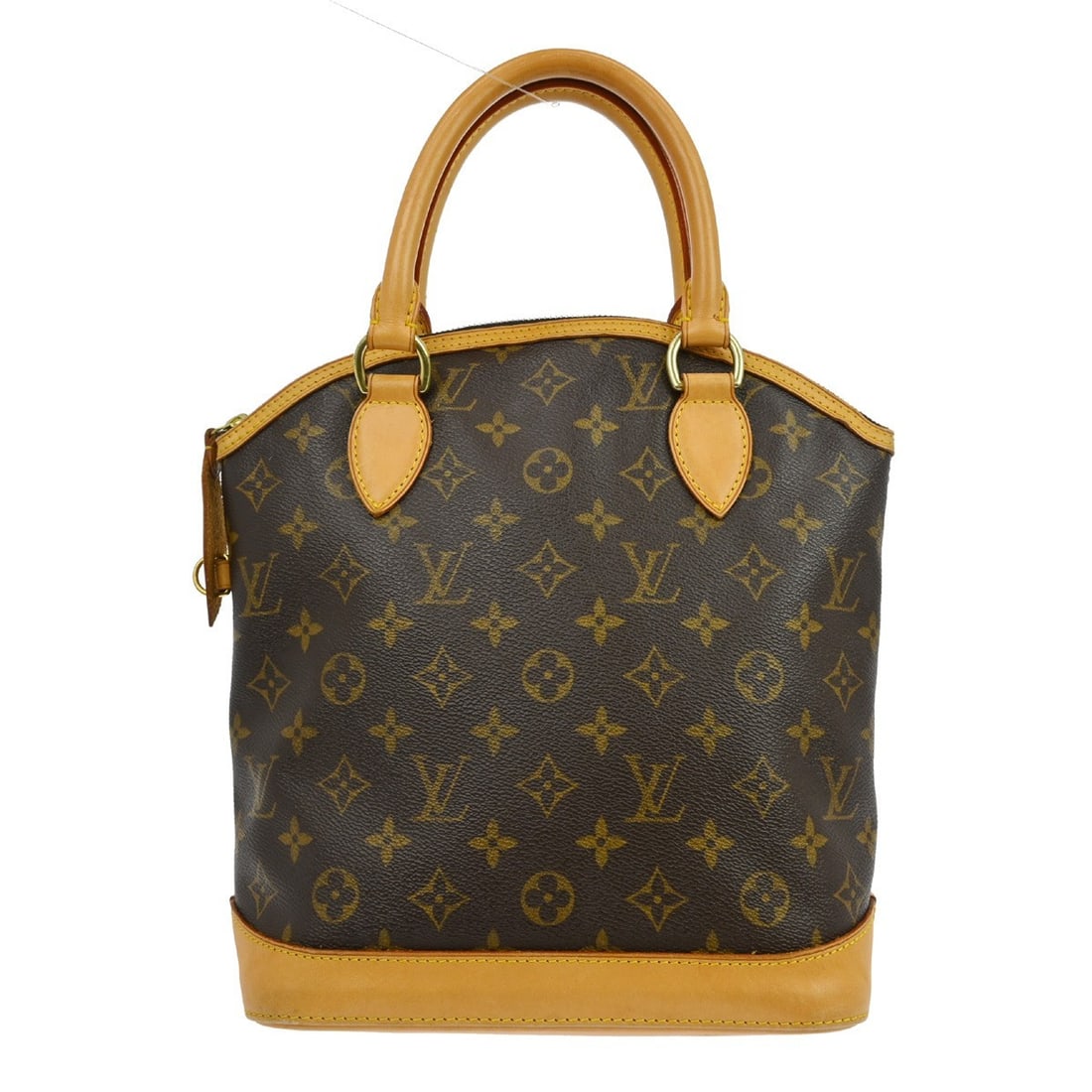 Louis Vuitton Lockit Medium Monogram Canvas Tote Bag M40102: Louis Vuitton Lockit Medium Monogram Canvas Tote Bag M40102 This Louis Vuitton Lockit tote handbag features the signature Monogram canvas leather exterior in brown and is designed in a medium size. Th