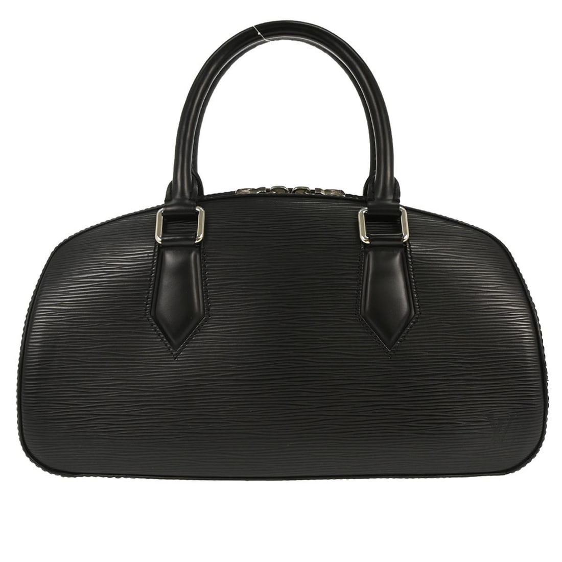 Louis Vuitton Jasmin Epi Leather Black Satchel Bag M52782: Louis Vuitton Jasmin Epi Leather Black Satchel Bag M52782 This Louis Vuitton Jasmin handbag features black Epi leather with a structured silhouette and double handles. The bag offers a medium size wit
