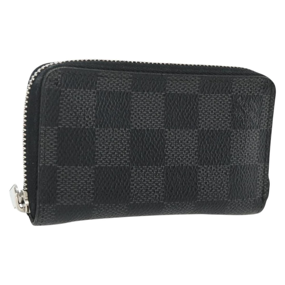 Louis Vuitton Damier Graphite Zippy Coin Purse N63076: Louis Vuitton Damier Graphite Zippy Coin Purse N63076 This Louis Vuitton Damier Graphite Zippy Coin Purse features the signature Damier Graphite canvas in a compact, stylish design. It offers secure z