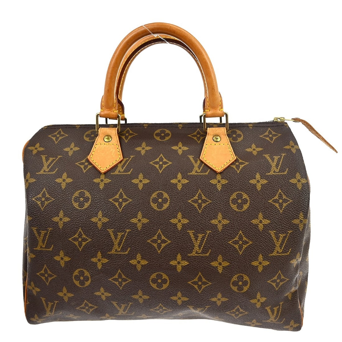 Louis Vuitton Speedy 30 Monogram Canvas Satchel Bag M41526: Louis Vuitton Speedy 30 Monogram Canvas Satchel Bag M41526 This Louis Vuitton Speedy 30 handbag features the iconic monogram canvas exterior and brown canvas lining. Designed in a classic satchel styl