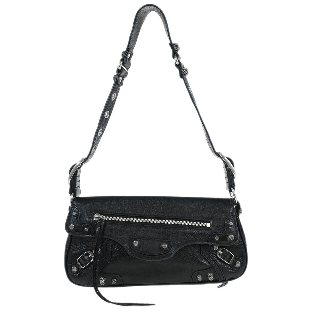 Balenciaga Le Cagole Black Leather Handbag 771640.1000.N.640167: Balenciaga Le Cagole Black Leather Handbag 771640.1000.N.640167 Introducing the Balenciaga Black Le Cagole Handbag, a stylish and versatile accessory perfect for casual occasions. This small top handl