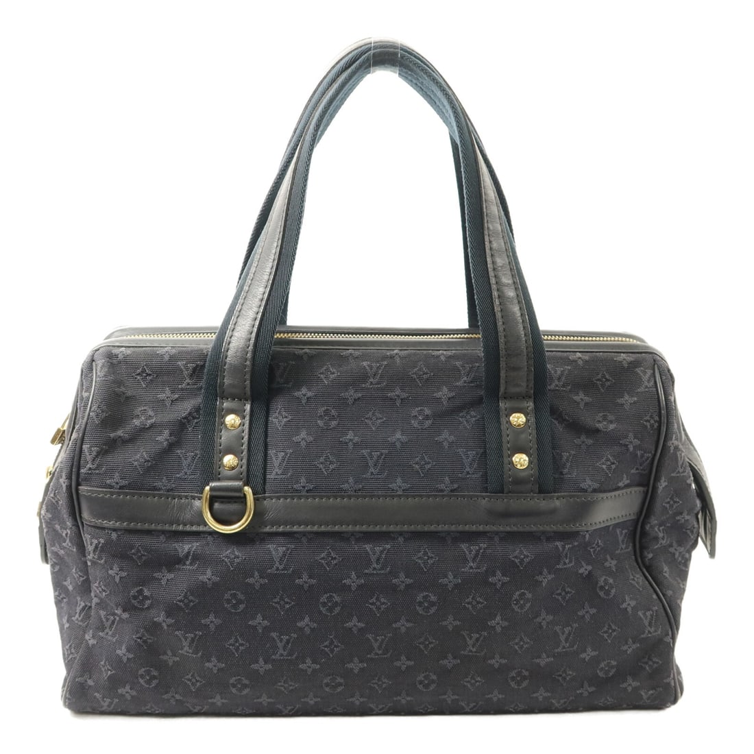 Louis Vuitton Josephine GM Blue Monogram Canvas Handbag: Louis Vuitton Josephine GM Blue Monogram Canvas Handbag This Louis Vuitton Josephine GM handbag features the iconic Monogram Mini design in blue canvas. The bag is accented with gold-tone hardware and